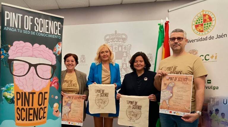 <i>Presentación del festival de divulgación científica “Pint of sciencie”. / Europa Press.</i>