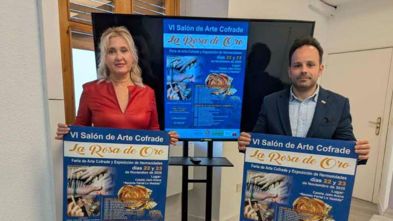 Jaén será el epicentro del arte cofrade nacional con “La Rosa de Oro”