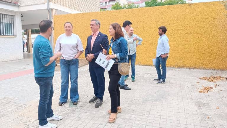 Visita al CEIP Antonio Prieto de Jaén. / Ayuntamiento de Jaén.