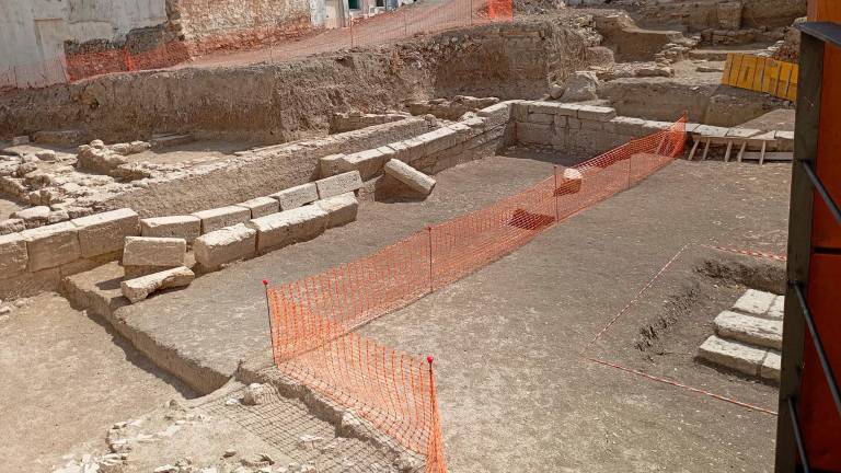 Excavaciones realizadas en Alcalá la Real. / Juan Rafael Hinojosa / Diario JAÉN. 