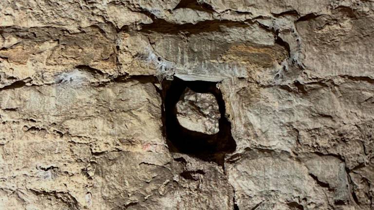Hallazgo en el interior de la torre del homenaje de un castillo de Jaén