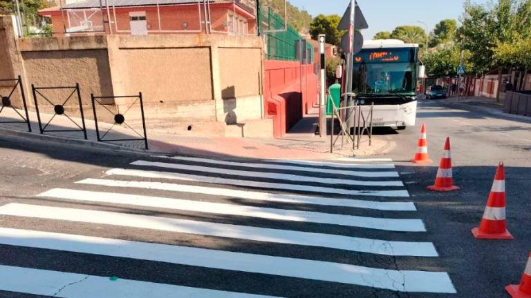 El Ayuntamiento de Jaén pedirá a la Junta el repintado de pasos de peatones cercanos al IES Fuente de la Peña