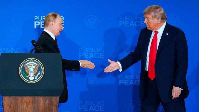Cara a cara entre Trump y Putin sin anuncio de ningún tipo