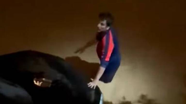 Se jugó la vida por salvar a su madre en silla de ruedas