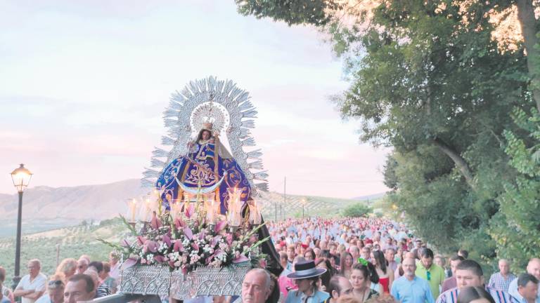 Jimena se entrega a su Virgen sin remedio