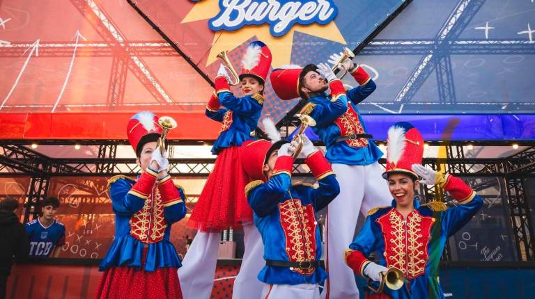<i>Imagen de presentación The Champions Burger en Jaén. Archivo. / Ayuntamiento de Jaén.</i>