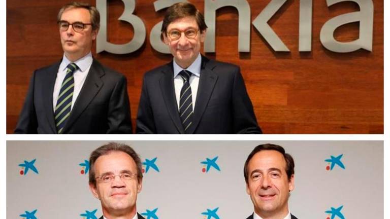 CaixaBank y Bankia estudian una posible fusión