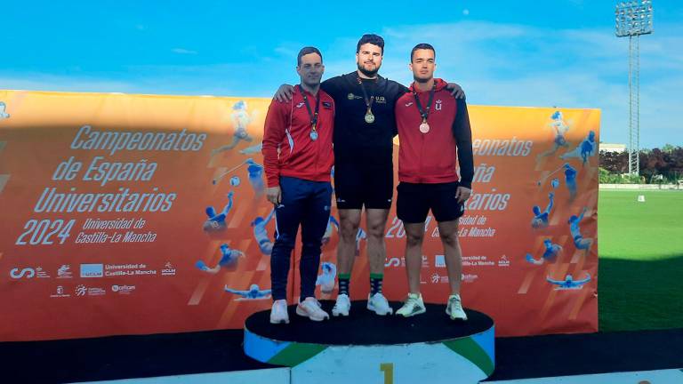 Dos oros para la Universidad de Jaén en los Campeonatos de España