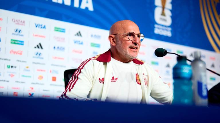 <i>El seleccionador nacional de fútbol, Luis de la Fuente. / Europa Press.</i>