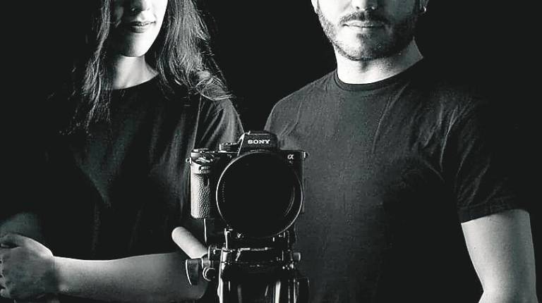 CORTOMETRAJE. <i>Lorena y Chevy, ganadores del concurso. </i>