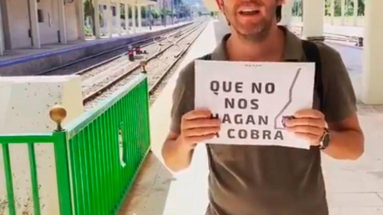 Avanzan los preparativos para la marcha del tren de este domingo