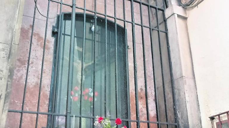 Encuentran en buen estado los dos cristos desaparecidos