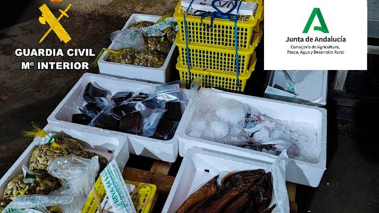 Intervenidos 60 kilos de pescado no apto para el consumo en Guarromán