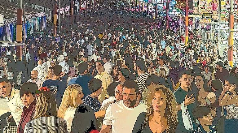 Jaén de feria