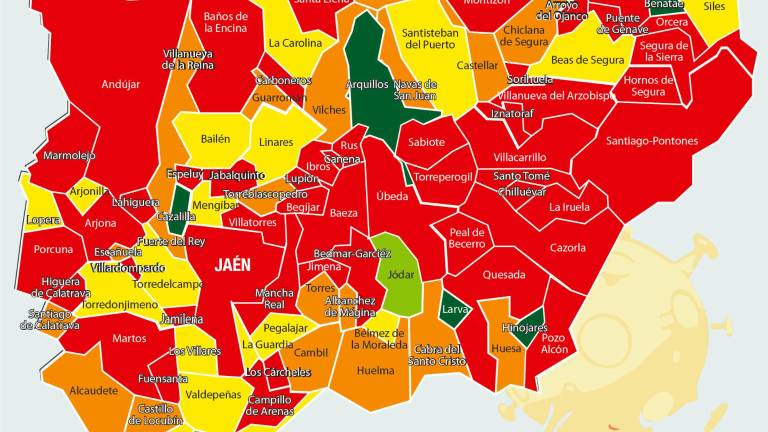 Hasta 52 municipios están en riesgo extremo en la provincia