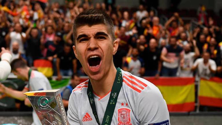 El jiennense Antonio Pérez es convocado por la selección española sub 21 para jugar ante Portugal