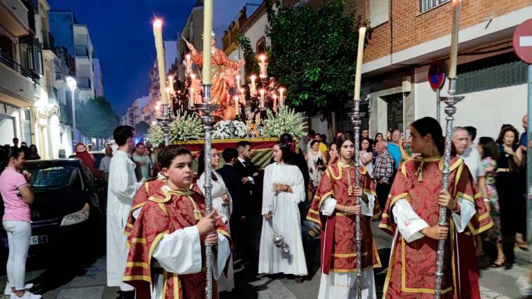 Día grande en Andújar con la procesión en honor a San Bartolomé
