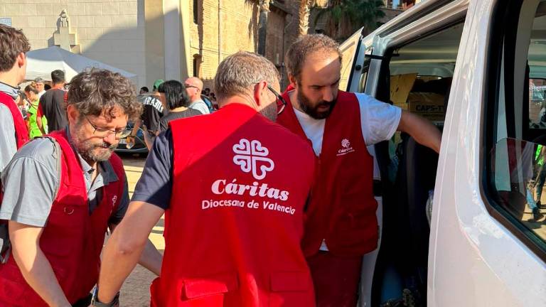 Cáritas Jaén envía los primeros 100.000 euros recaudados