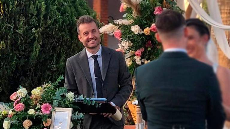 Raúl Muñoz, maestro de ceremonias.