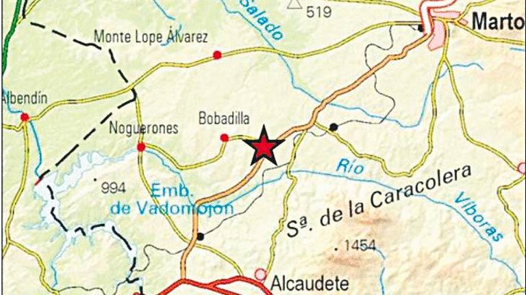 Alcaudete registra un terremoto de 1,6 grados