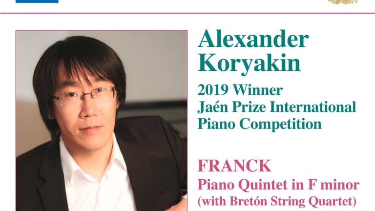 El ganador del Premio “Jaén” de Piano 2019, Alexander Koryakin, graba un disco con Naxos