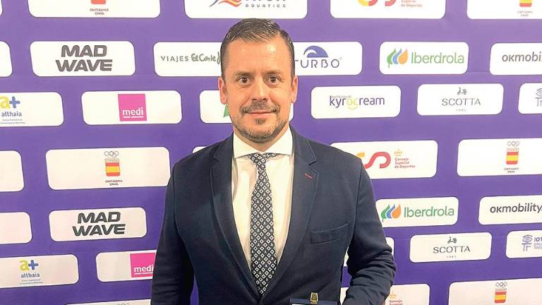 Medalla de la Española a Sergio Jiménez, árbitro jiennense de waterpolo