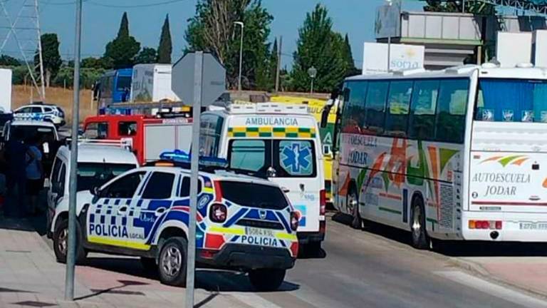 Dos trabajadores heridos de gravedad tras electrocutarse en Úbeda
