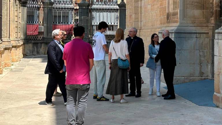 Cristina de Borbón se enamora de la Catedral de Vandelvira