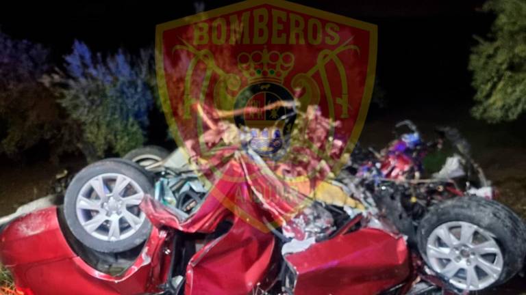 Dos fallecidos en un accidente nocturno en el término municipal de Porcuna