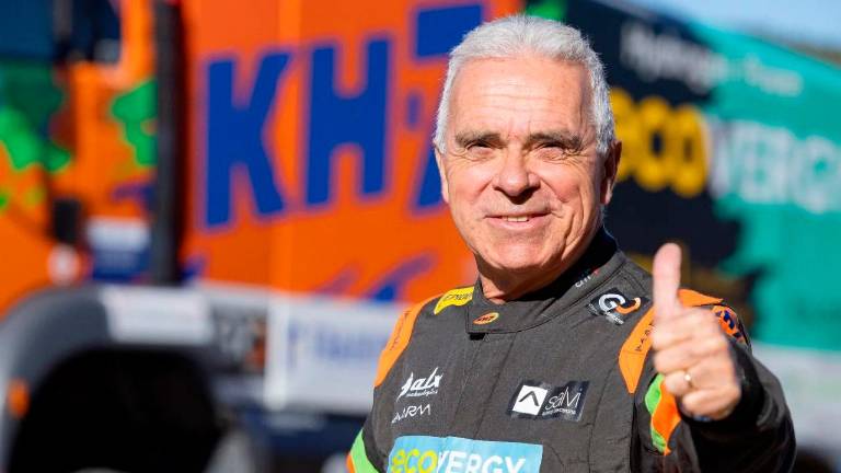 José Luis Criado afronta el Dakar como uno de los participantes más longevos