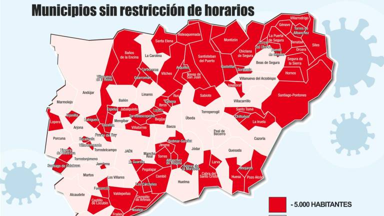 70 municipios, sin restricciones en la desescalada
