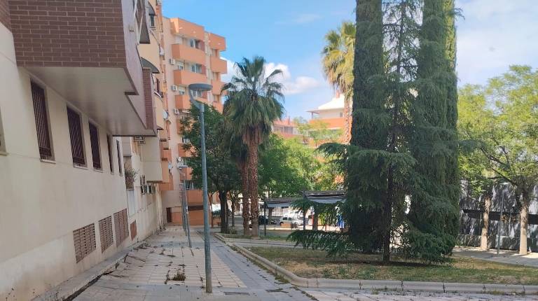 <i>Imagen de archivo del Parque de las Sufragistas, en el Polígono del Valle. / Ayuntamiento de Jaén. </i>