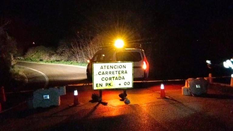Carretera cortada. / Ayuntamiento de Torreblascopedro.