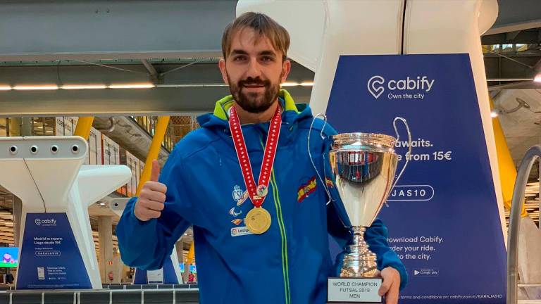 Nono Pozo, sello jiennense en el título mundial de España