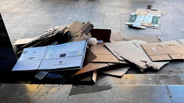 El PP de la capital reclama “un refuerzo urgente de la limpieza” en el centro