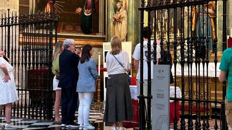 Cristina de Borbón se enamora de la Catedral de Vandelvira