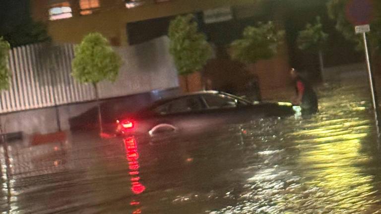 La tromba de agua de esta madrugada en Jaén deja múltiples incidencias