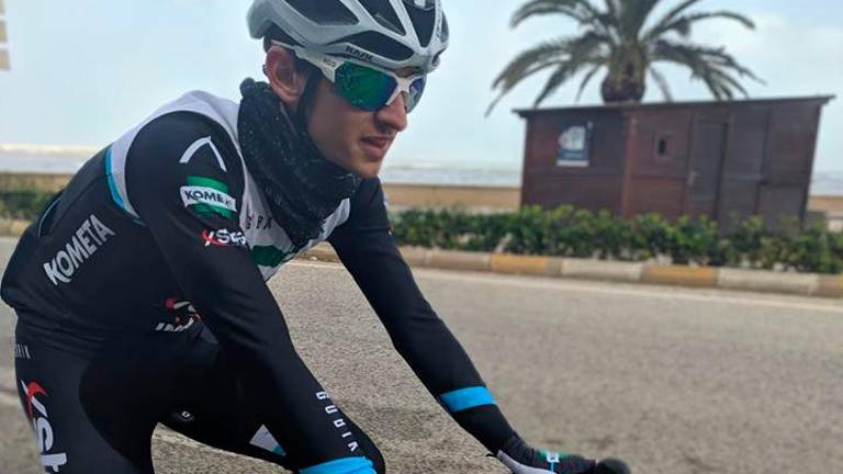 Un ciclista con posibilidades