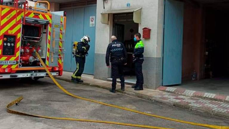 Un hombre rescata a su padre de 75 años en un incendio en Villacarrillo