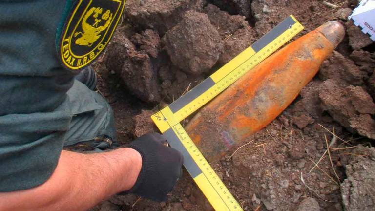 Investigación por el hallazgo de una bomba en Santa Elena