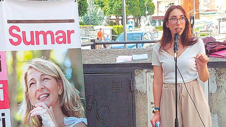 Sheila Carmona: “Sumar mejora la vida de la gente”