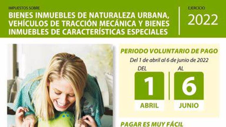 La Diputación abre el periodo voluntario de pago del impuesto de bienes inmuebles y vehículos