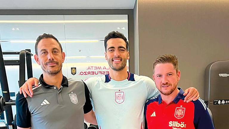 Dos jiennenses, clave en el trabajo de La Roja antes de las semifinales