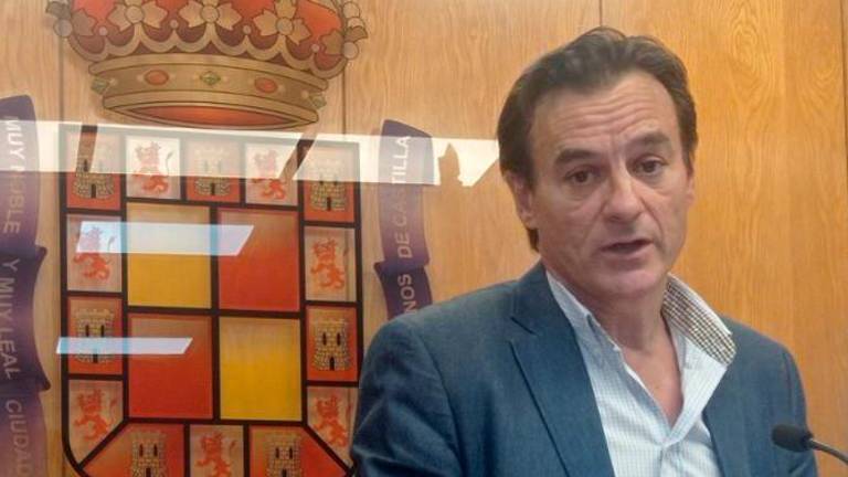 Agustín González, en la sala de prensa del Ayuntamiento de Jaén. / Archivo Diario JAÉN.