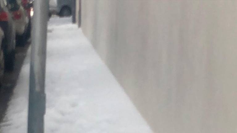 El granizo pinta de blanco las calles de Úbeda en tan solo 10 minutos