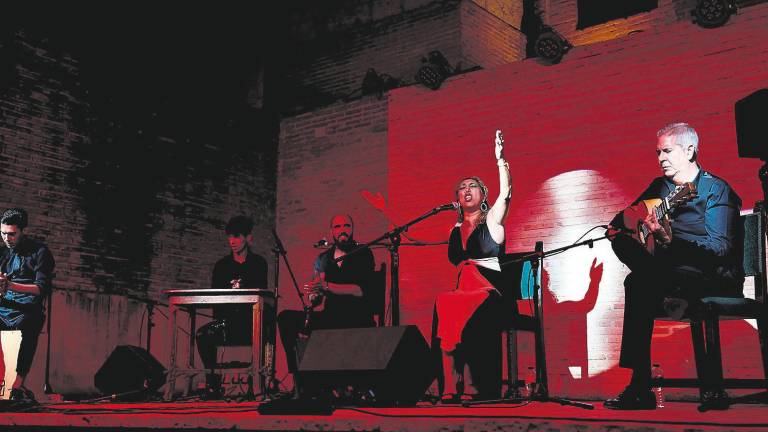 El flamenco luce en los Baños