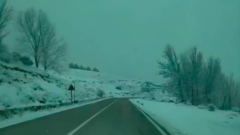 Nevada espectacular en Cañada Hermosa