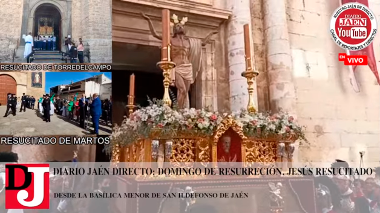 La alegría de la Resurrección se abre paso por las calles de Jaén