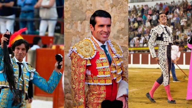 Curro Díaz, Emilio de Justo o Talavante en el coso de La Alameda por San Lucas