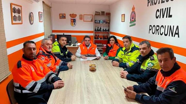 Porcuna activa el Plan de Emergencia Municipal ante la borrasca Leonardo